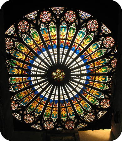 Rosace de la Cathédrale de Strasbourg