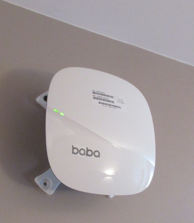 borne wifi dans un hotel