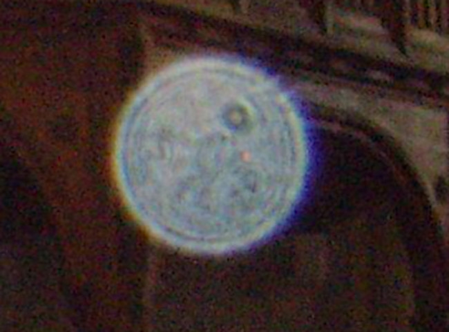 détail de l'orbe dans l'église de Gorze (57680)