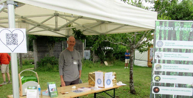 stand AME avec présentation du Bol d'air Tonic